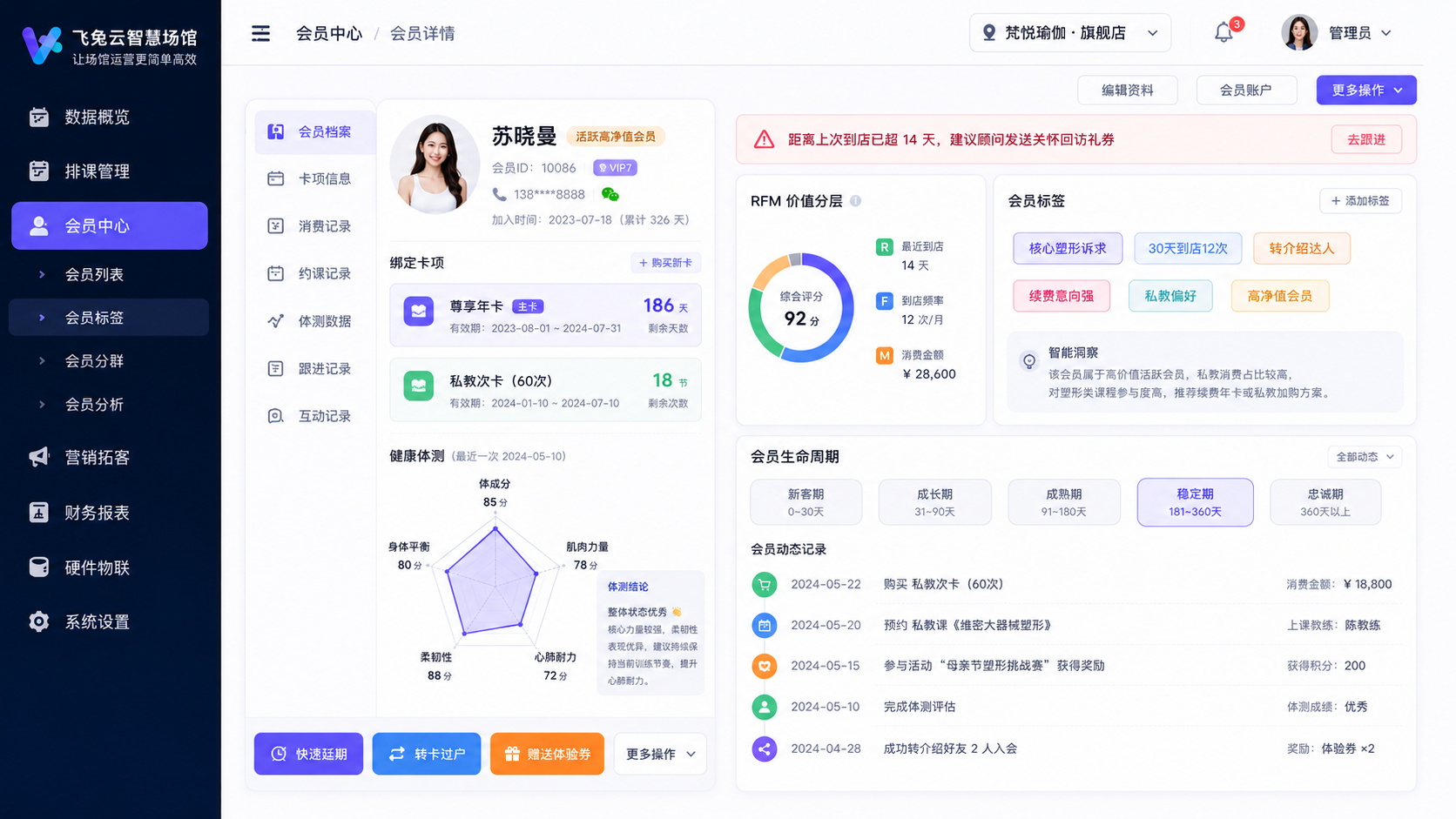 会员管理与潜客线索